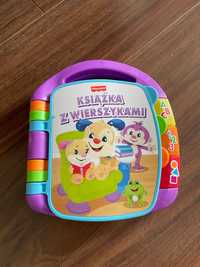 Książka z wierszykami Fisher Price stan idealny