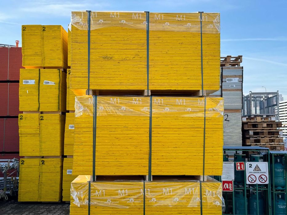 Płyta szalunkowa świerkowa trójwarstwowa okuta premium