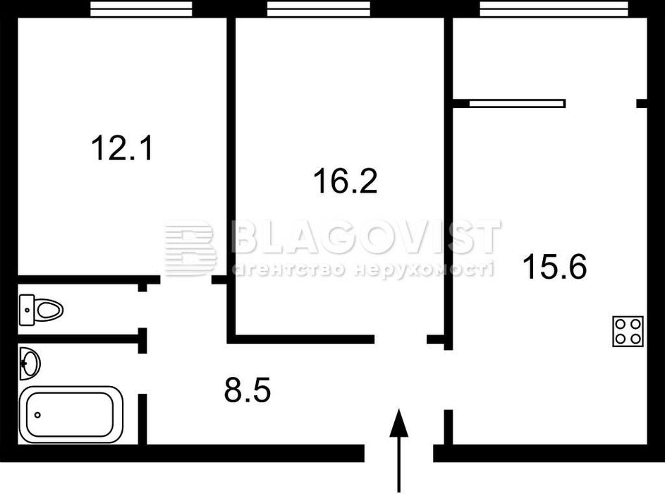 Продаж 2-х кімн Максимовича Михайла 26, ЖК Нова Англія