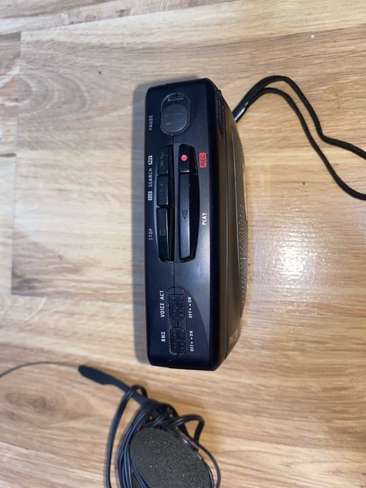 Dyktafon kasetowy Philips AQ6340 Memo Recorder - po serwisie, sprawny.