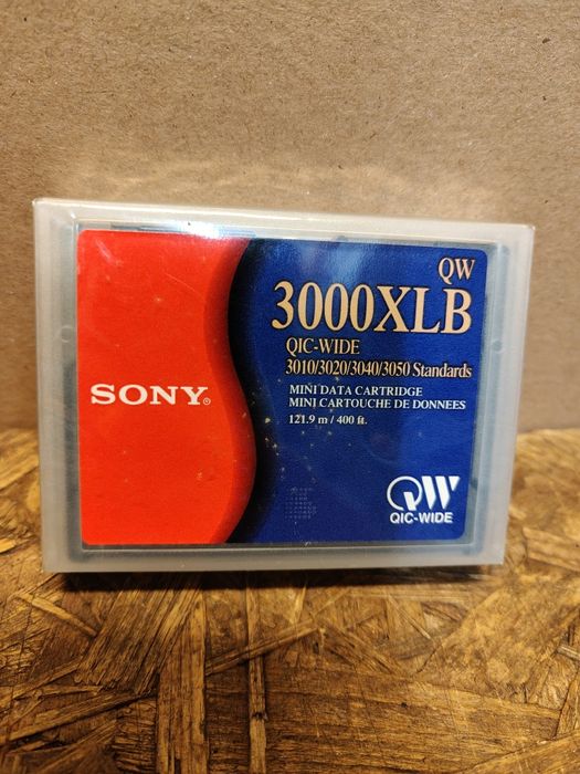 Taśma Sony 3000XLB, mini data cartridge