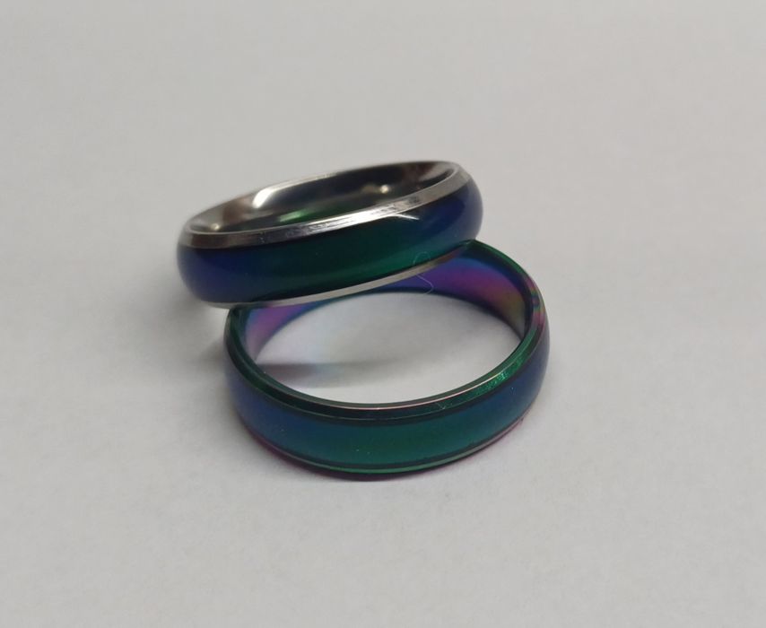 Pierscionek, obrączka zmieniająca kolor, nastrój