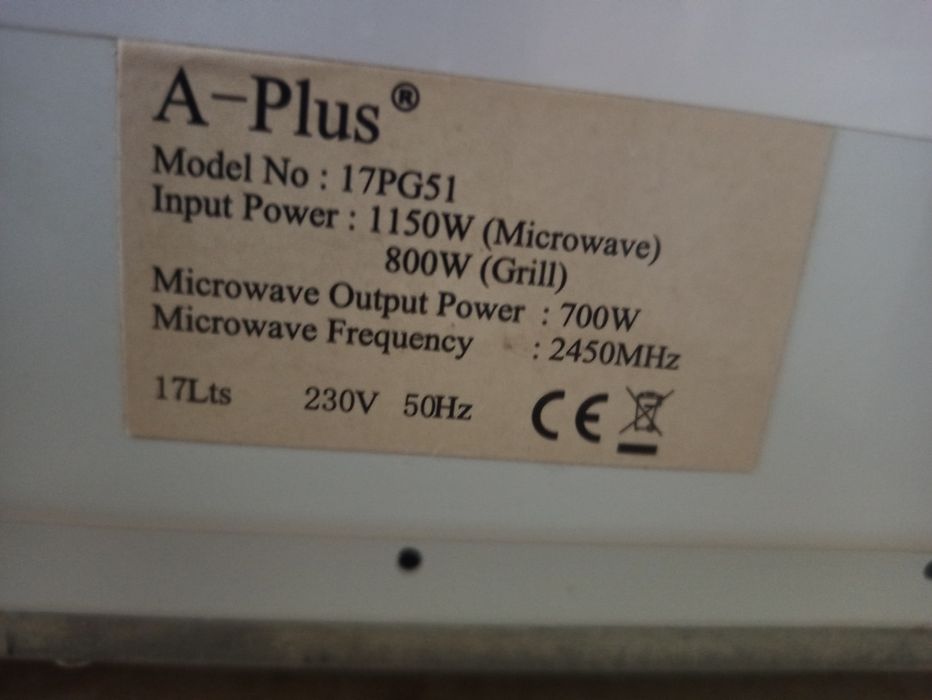 Продам мікрохвильовку A- plus