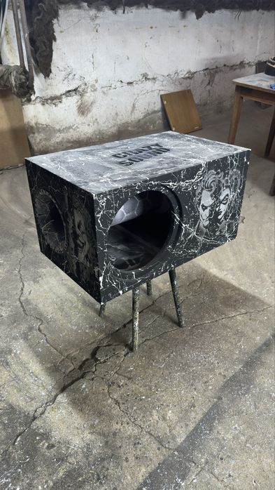 Короб под 12-ку с мдф 69 литров