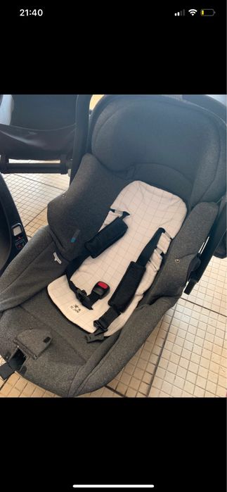 Jane duo (ovo matrix light + base isofix + carrinho muum)