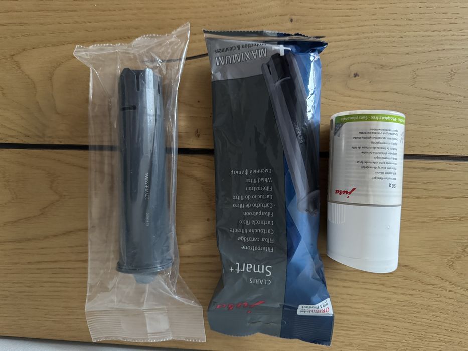 2 Filtry Jura Claris Smart Maximum +Tabletki do systemu mlecznego.Nowe