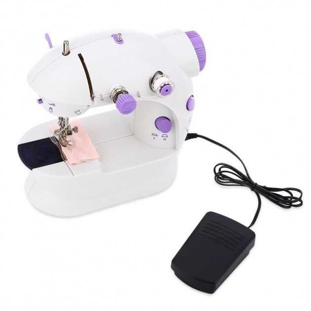 Портативна міні Швейна Машинка з педаллю 4 в 1 Mini Sewing Machine