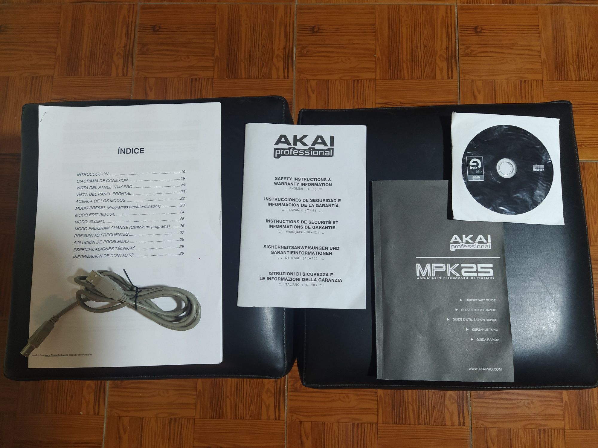 Teclado Akai MPK 25