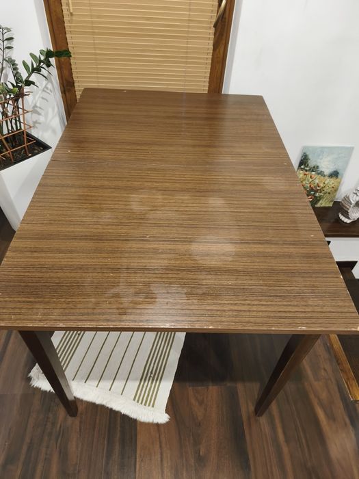 Stół drewniany rozkładany stary