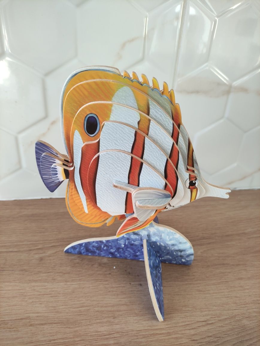 Puzzle Edukacyjne 3D Ryba