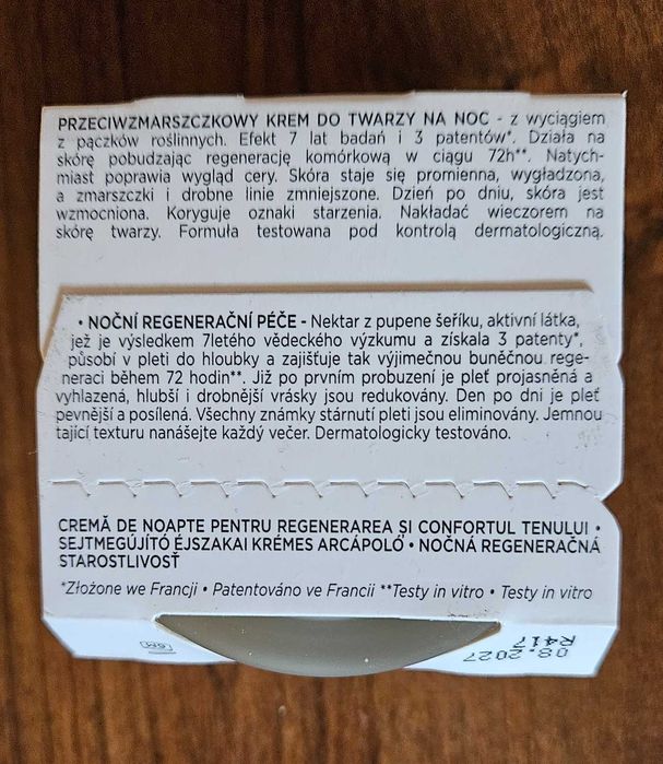 Krem do twarzy przeciwzmarszczkowy na noc Anti-Age Global YVES ROCHER