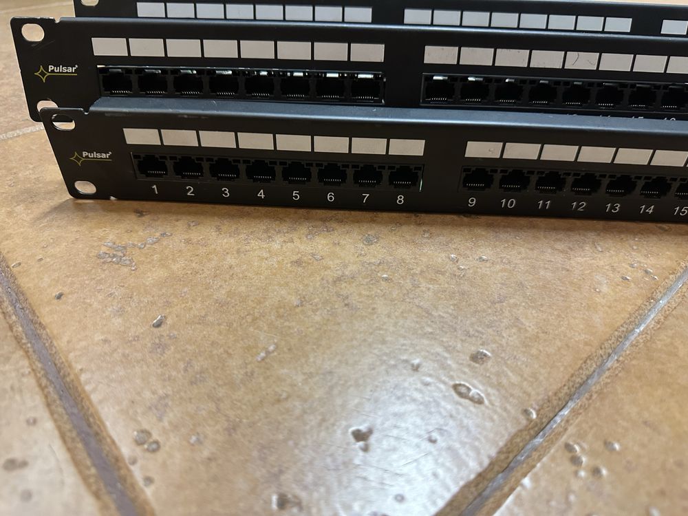 Patchpanel 5e 3 sztuki pulsar