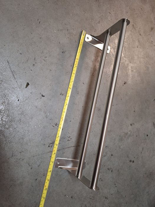 Toalheiro inox 45 cm