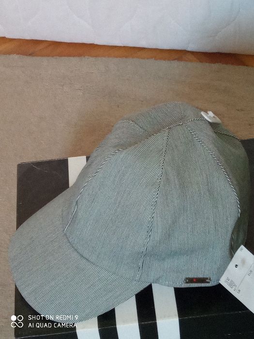 Wigens czapka męska z daszkiem NOWA r. L jakość PREMIUM SKLEP 200+