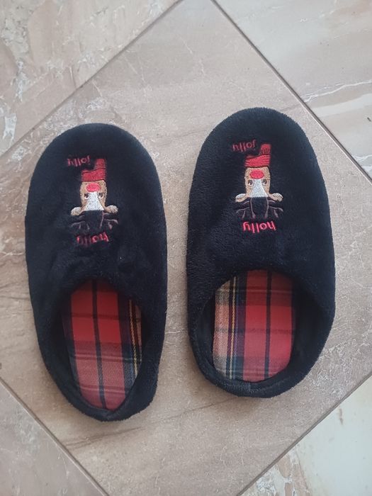 Тёплые тапочки "прикольные/новогодние'"