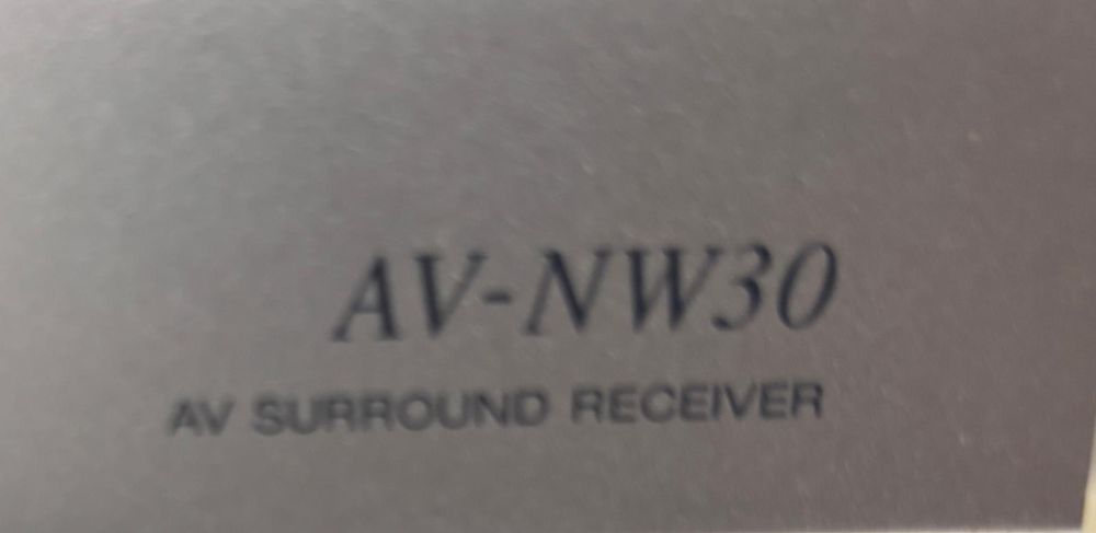 Wzmacniacz amplituner kino domowe Aiwa AV-NW30