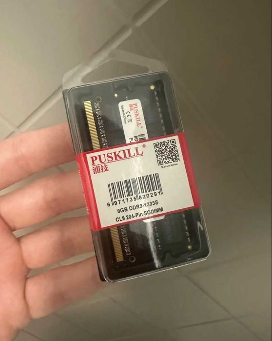 озу оперативка для наутбука макбука ddr3 8gb