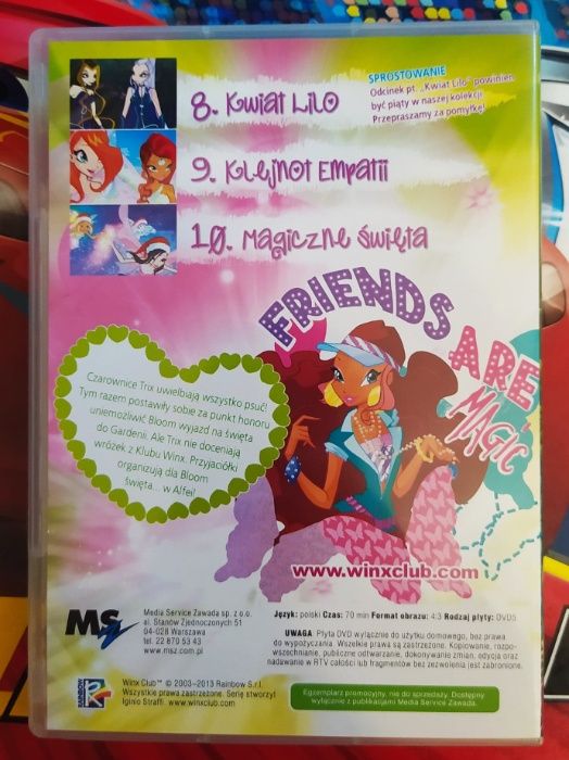 Winx Club Prawdziwe klejnoty sezon 5 odcinek 8-10