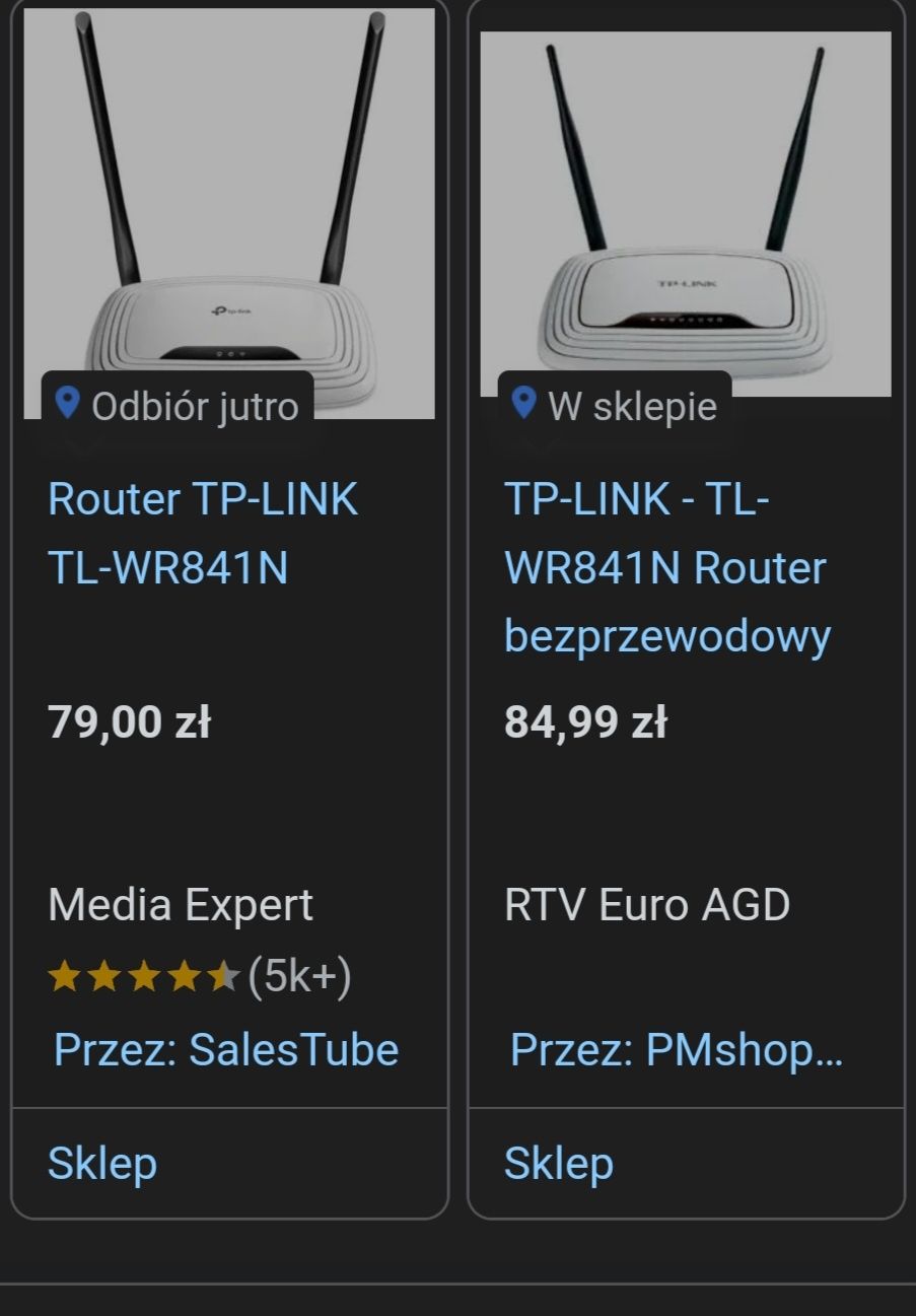 Router tp-link tl-wr841n