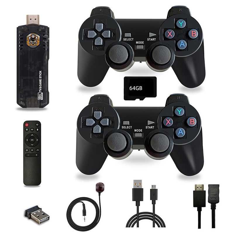 Game Box 8K X8 M98 Smart TV Stick портативна консоль геймстик