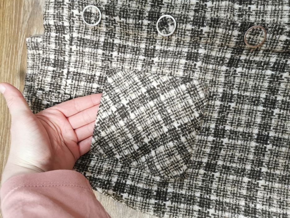 Шерстяная юбка шорты