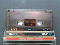 Аудиокассета RAKS HD-X 90 (4шт)