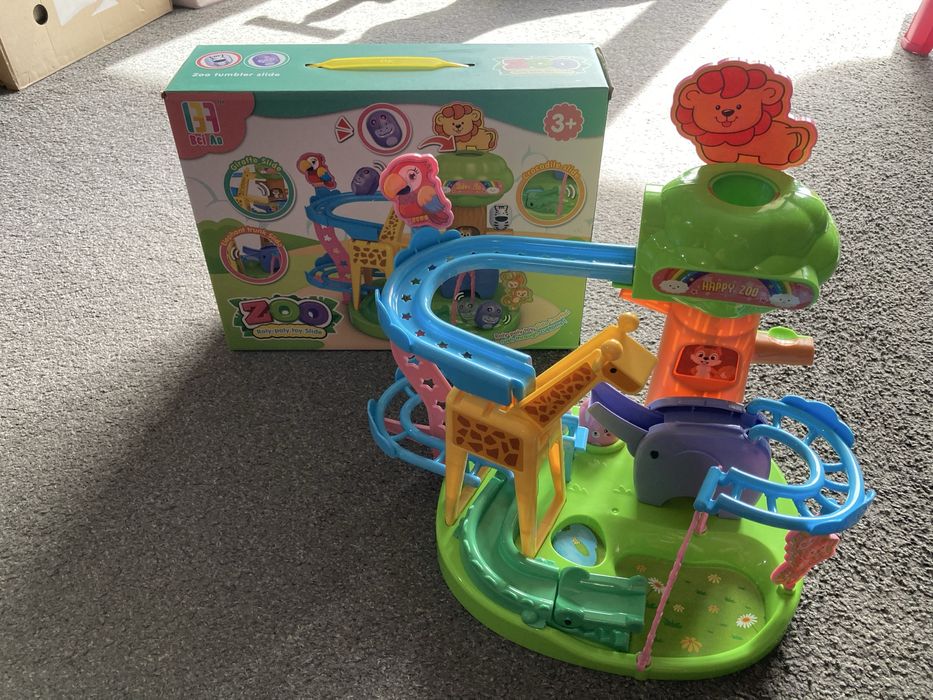 Kolejka Marble Tor dla zwierząt Kulki ZOO