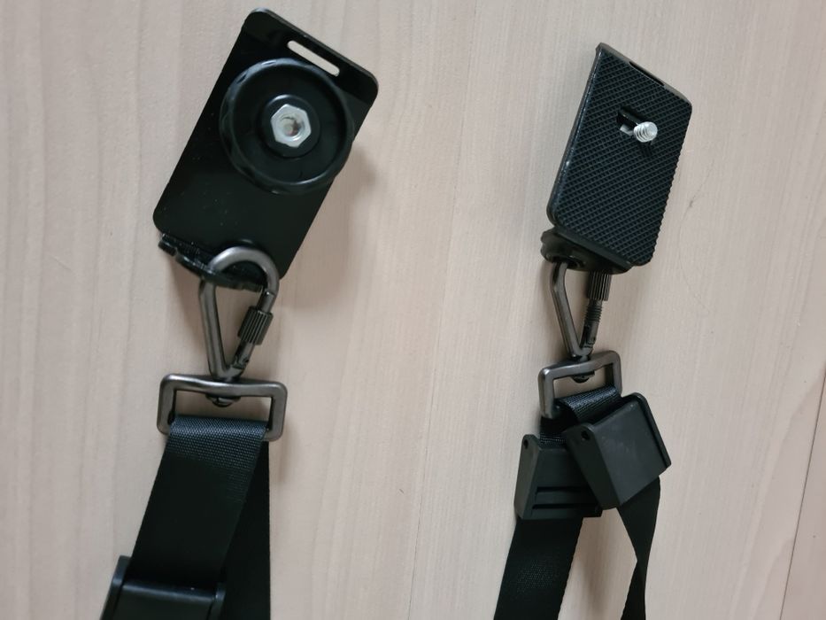 Alças para câmara fotográfica