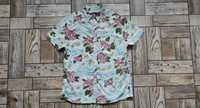 Гавайская, летняя рубашка сорочка Cedar Wood State Цветы