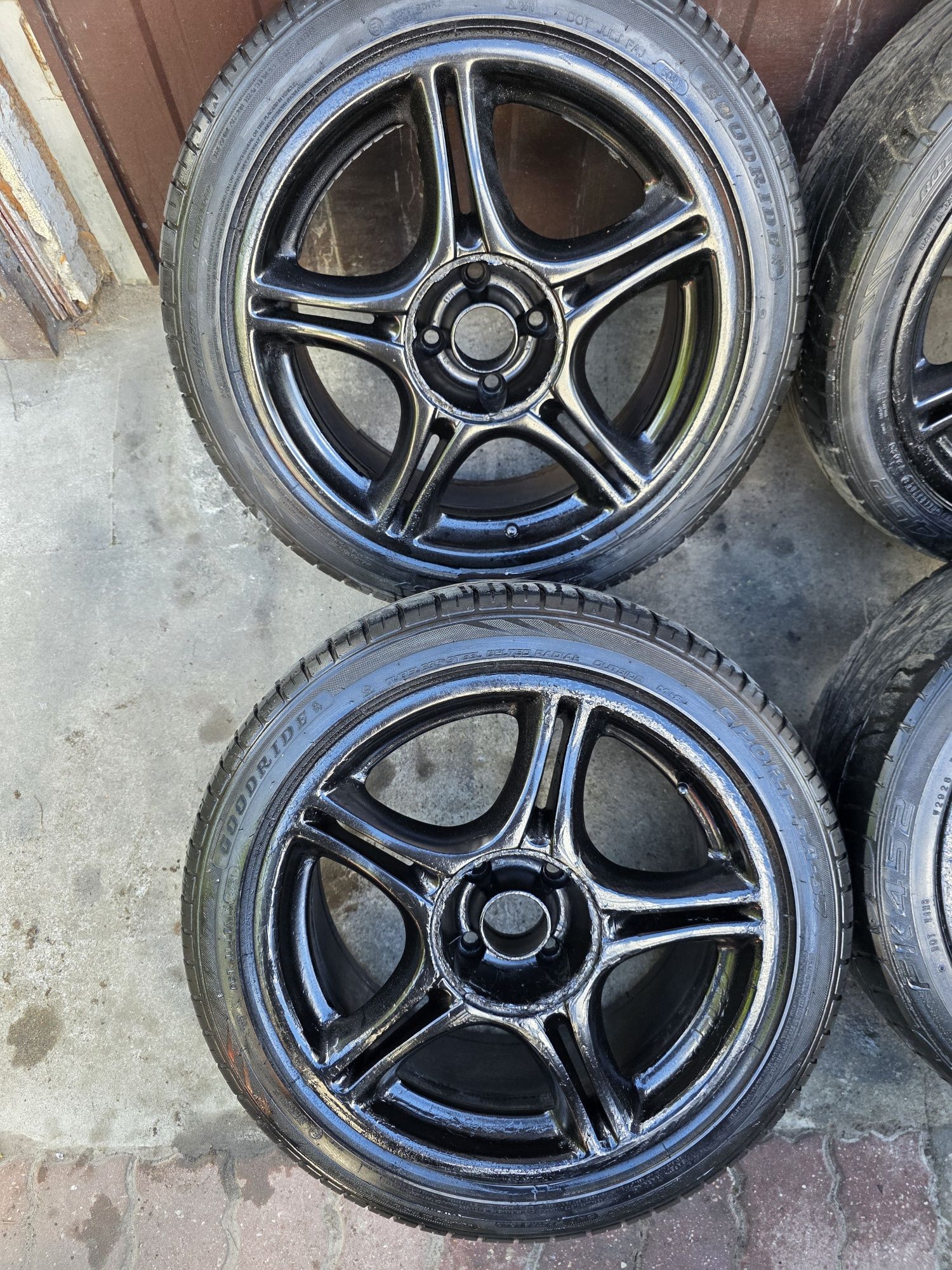 Felgi koła ford 4x108 z oponami z 21r 225/45/17