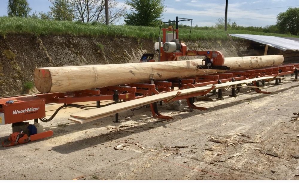 Wood Mizer LT40 trak taśmowy
