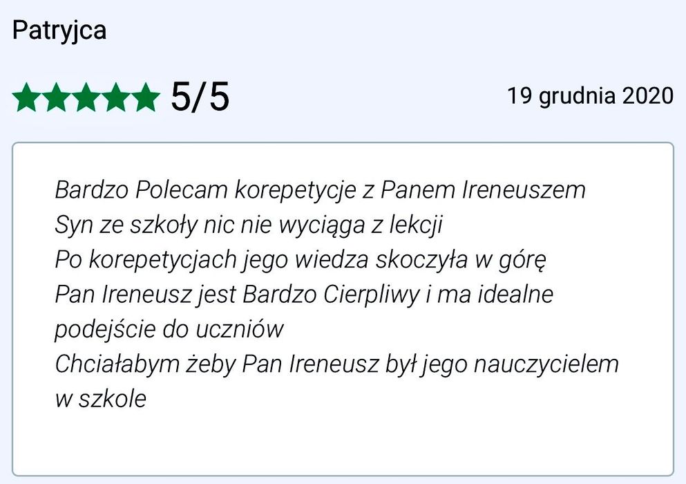 Korepetycje Chemia ( Łódź - Bydgoszcz - Katowice )