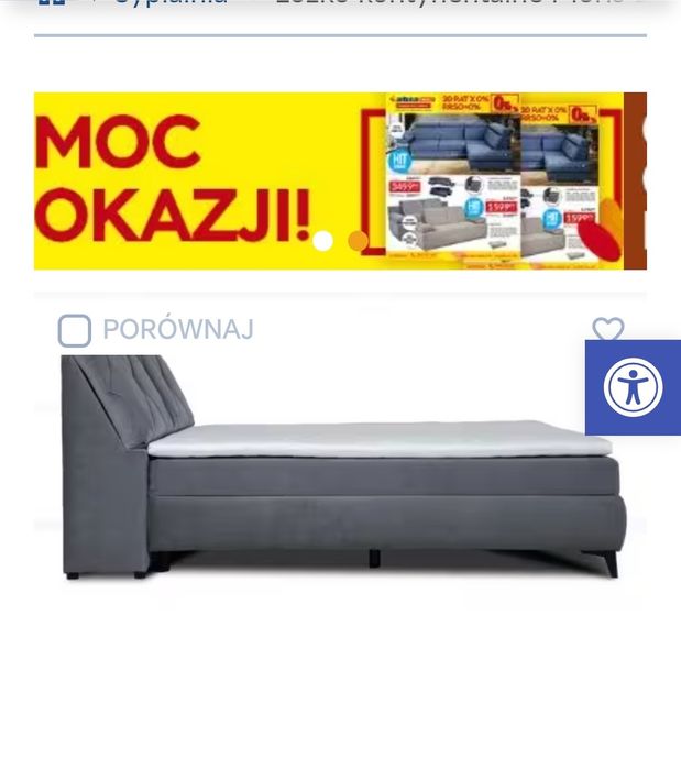 Sprzedam łóżko małżeńskie
