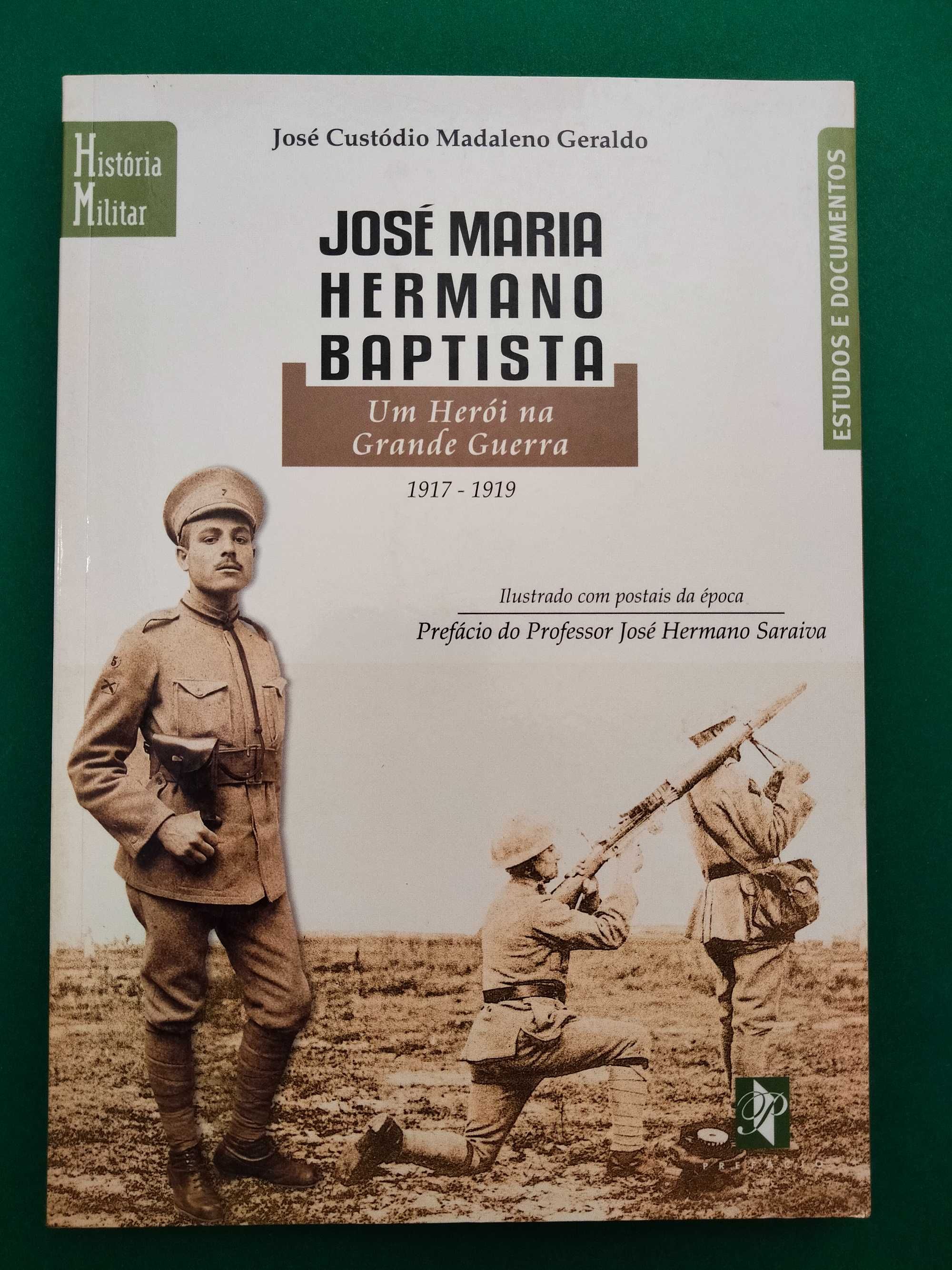 José Maria Hermano Baptista, Um Herói na Grande Guerra