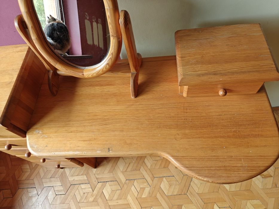 Meble sypialnia łóżko szafa komoda toaletka