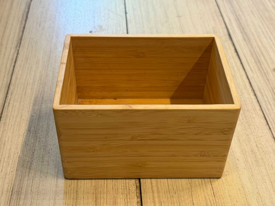 Conjunto de caixas de madeira