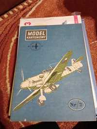 Model kartonowy samolotu Avia S 99. Skala 1:33