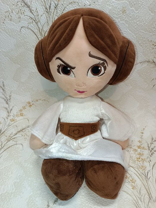 Мягкая кукла принцесса Лея Органа Соло Звёздные войны Star Wars Posh P