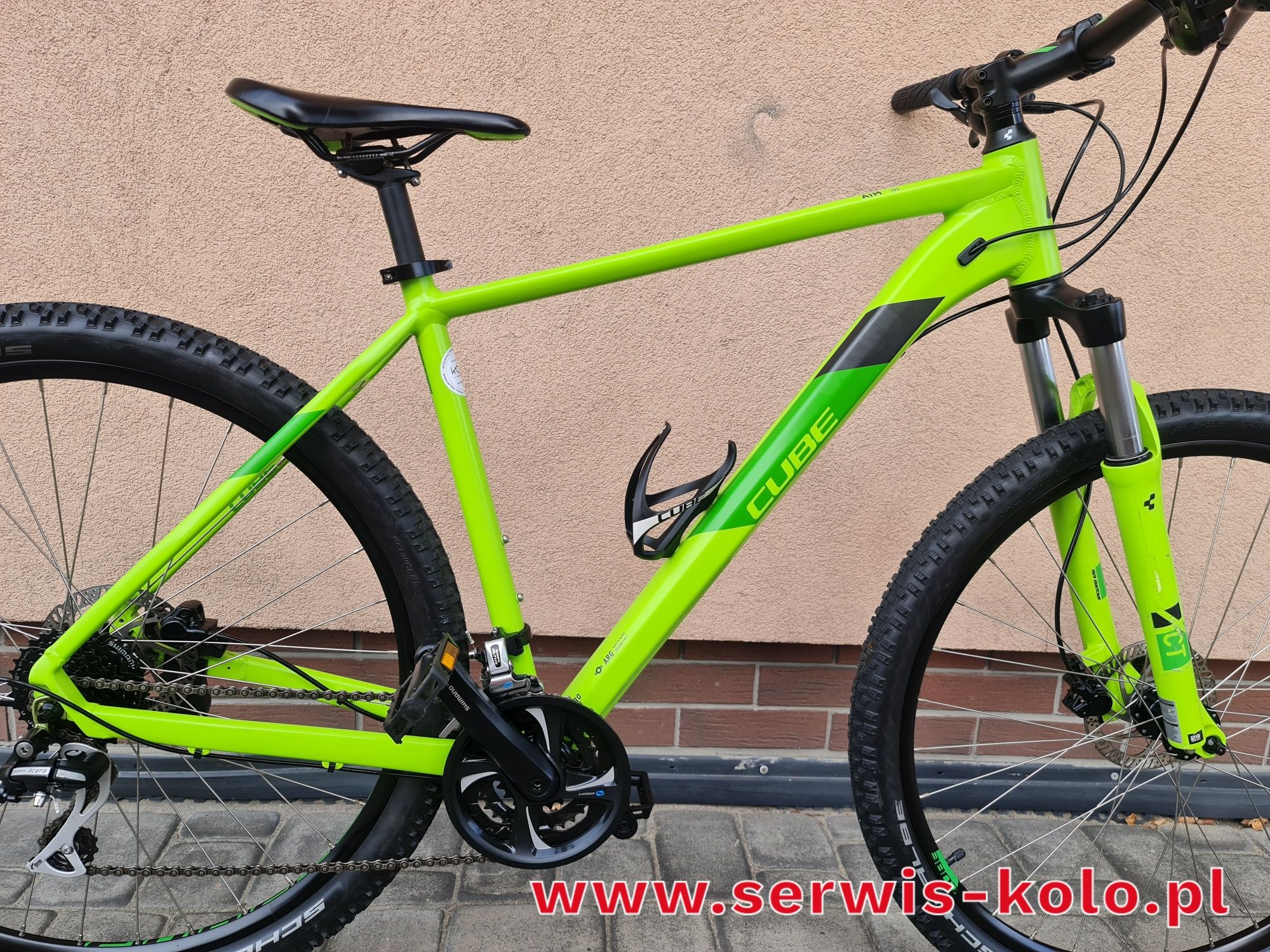 Rower górski MTB CUBE koła 29 SHIMANO ACER aluminium rabat polecam