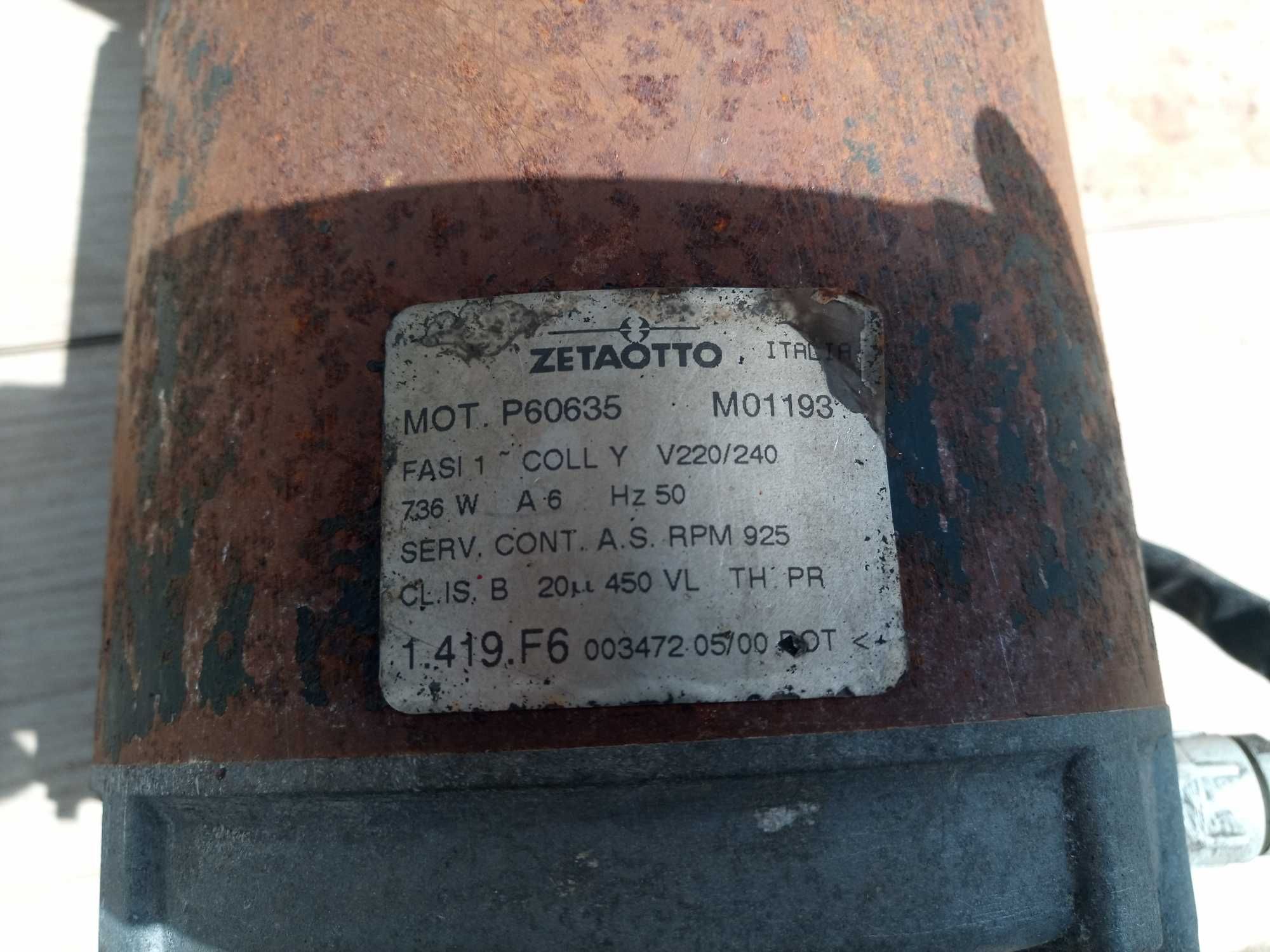 Motor de ventilador industrial