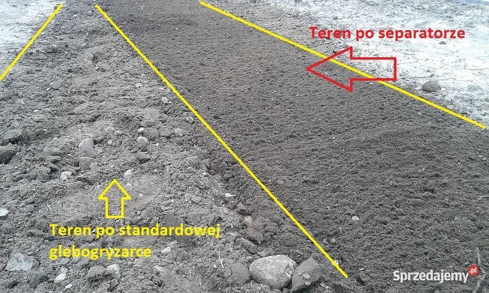 Uslugi ogrodnicze, glebogryzarka separacyjna, trawnik z rolki i siewu