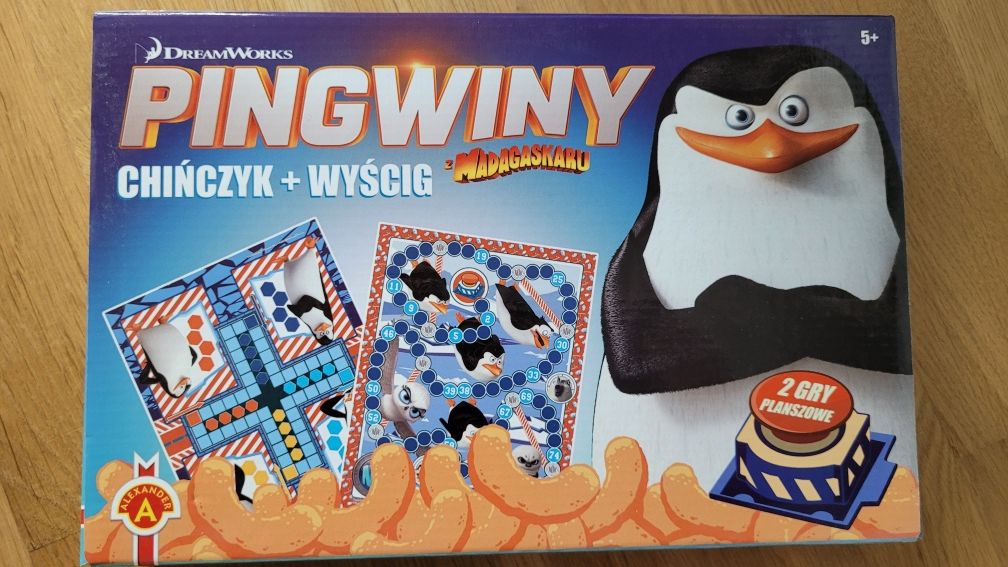 Pingwiny chińczyk i wyścig