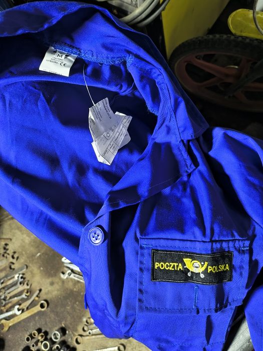 Odzież kitel czapka torba poczta polska