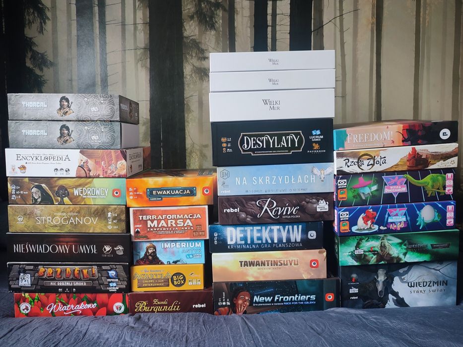 Wiedźmin,Wielki mur,Destylaty,Thorgal,NaSkrzydłach,Brzdęk