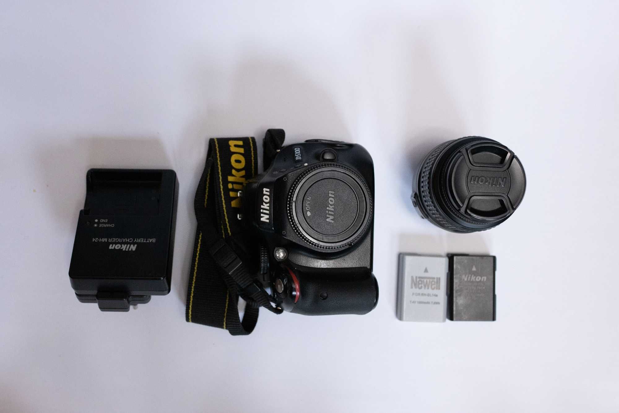 Nikon d5100 + obiektyw nikkor 18-55 mm