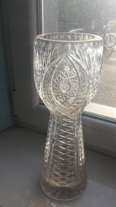 wazon wysoki kryształ