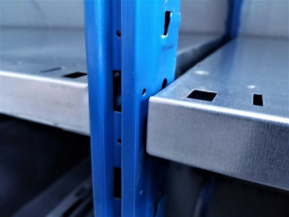 REGAŁ Magazynowy Firmowy Metalowy Półkowy Garażowy Warsztatowy gł.60cm