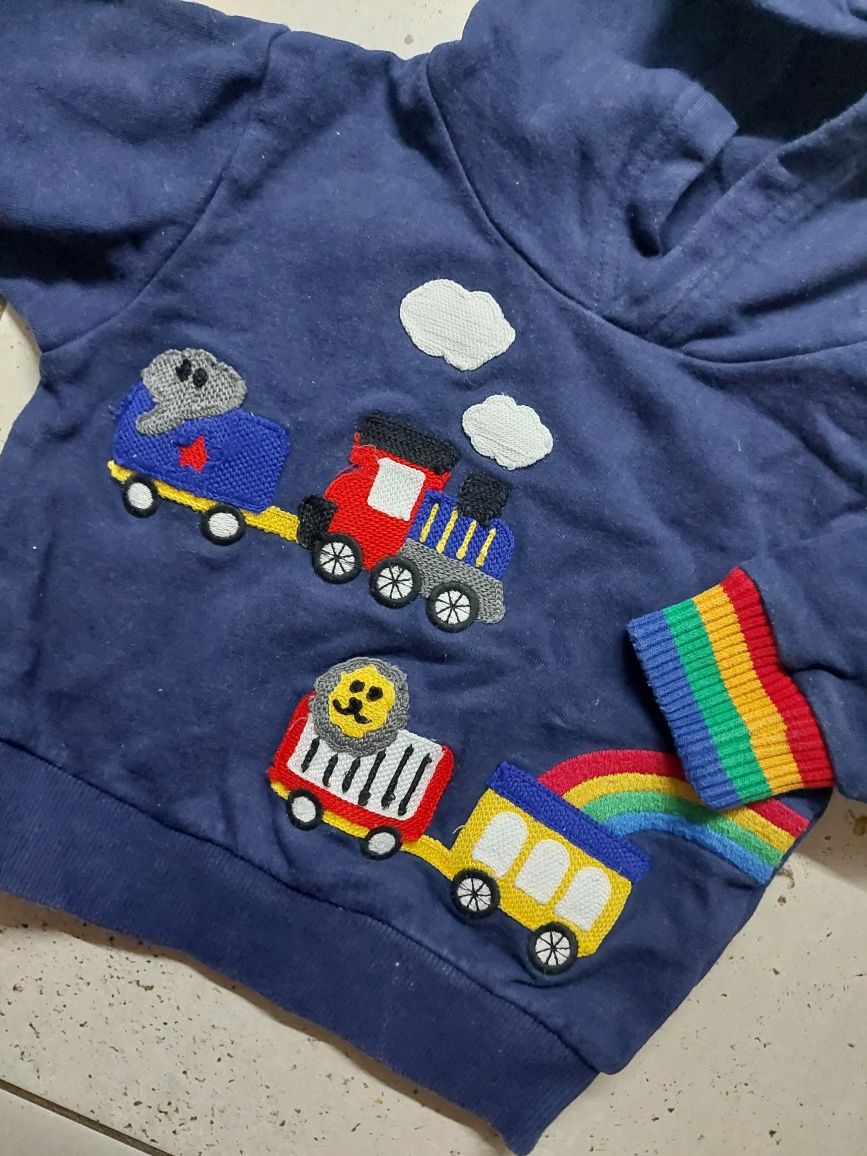 Bluza niemowlęca pociąg Next 74