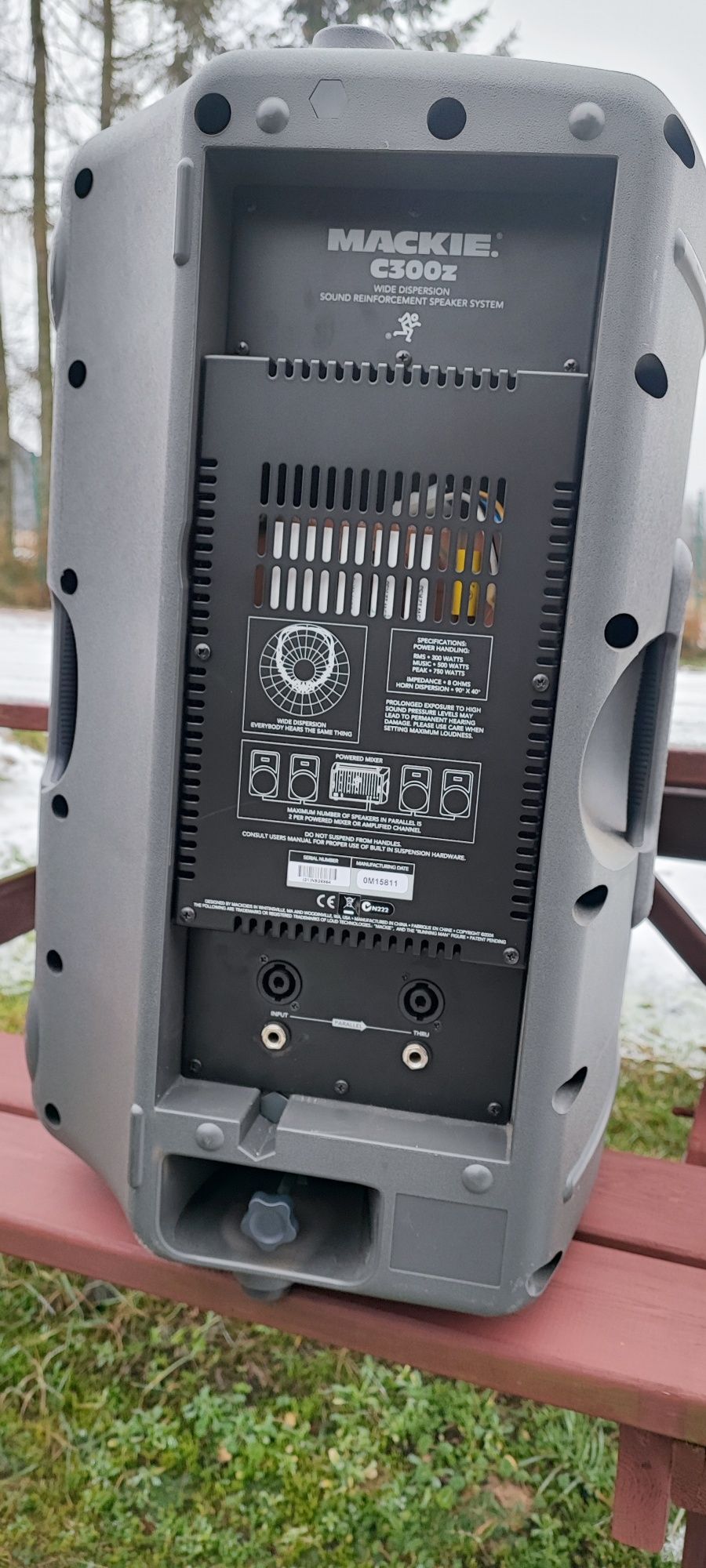 Mackie C300z nowa kolumna (rcf fbt ldm)
