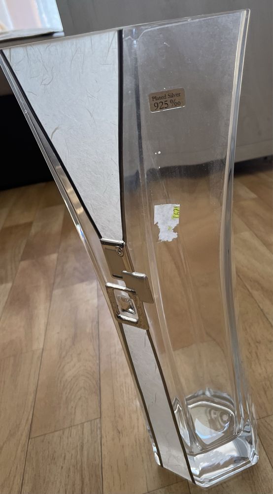 Flakon wazon nowy szklany ozdobny